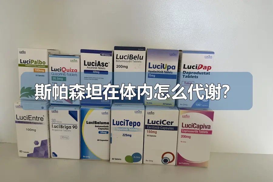 斯帕森坦在体内怎么代谢？